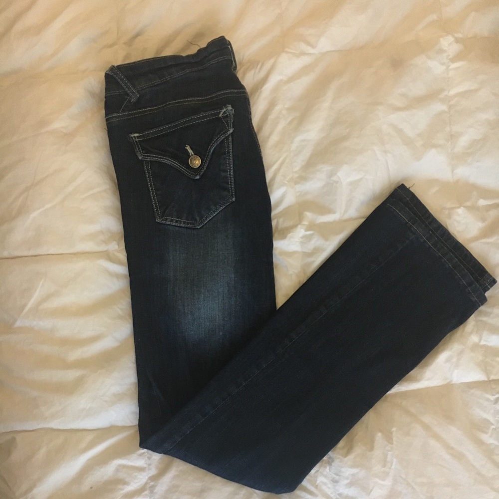 NWOT! Vigoss Dark Wash Boot Cut Jeans